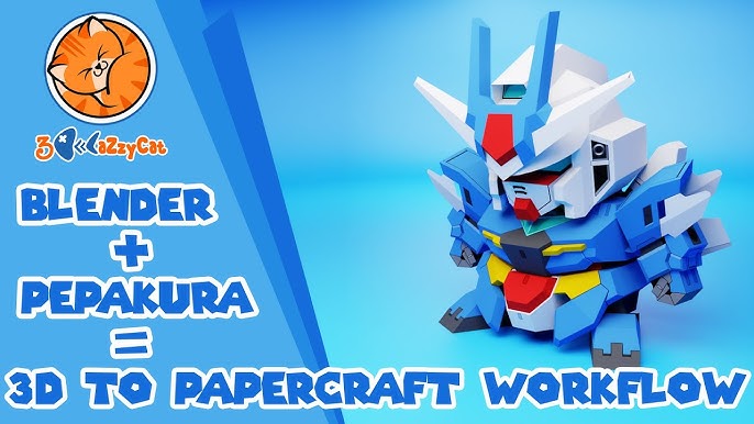 Earthree gundam papercraft assembly instructions