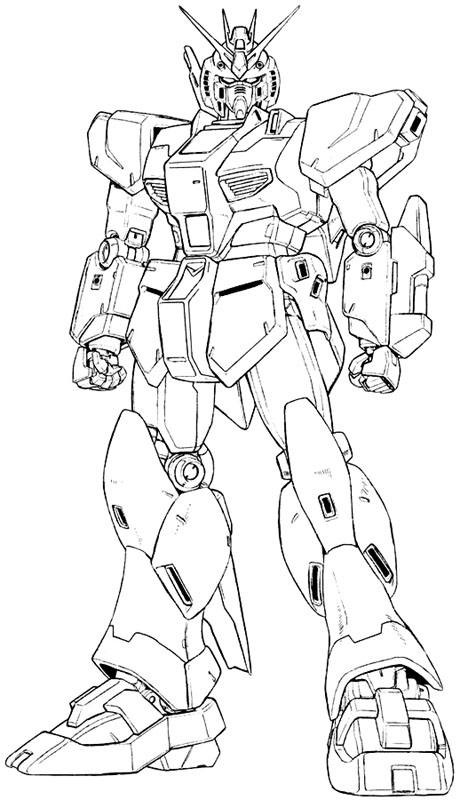 Gundam coloring pages