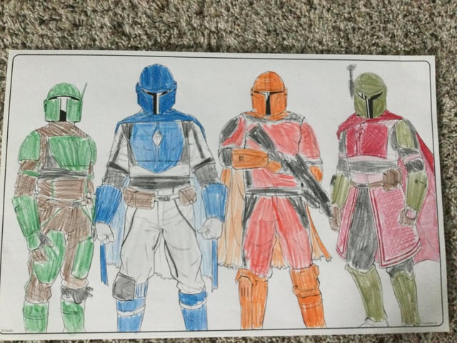 More mandalorian coloring pages the last one was a homemade coloring page of my pez dispenser rbabyyoda