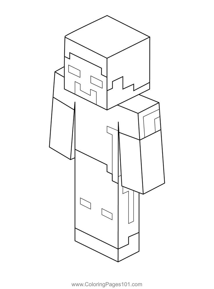 Herobrine minecraft coloring page minecraft coloring pages coloring pages pokemon coloring pages