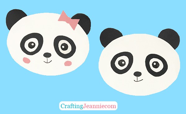 Panda craft free template