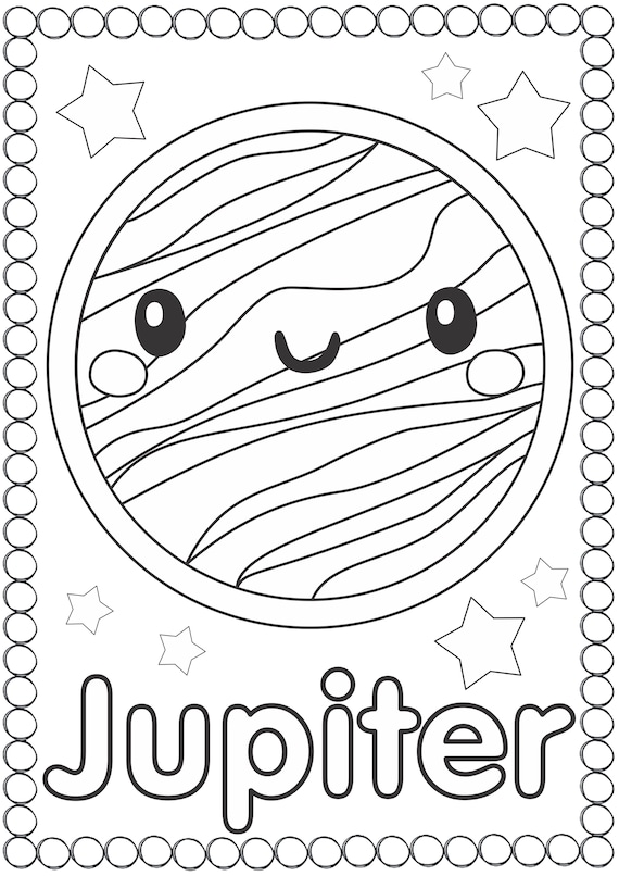 Space planets coloring pages printable for kids astronomy outer space solar system coloring book space activity sheets instant download