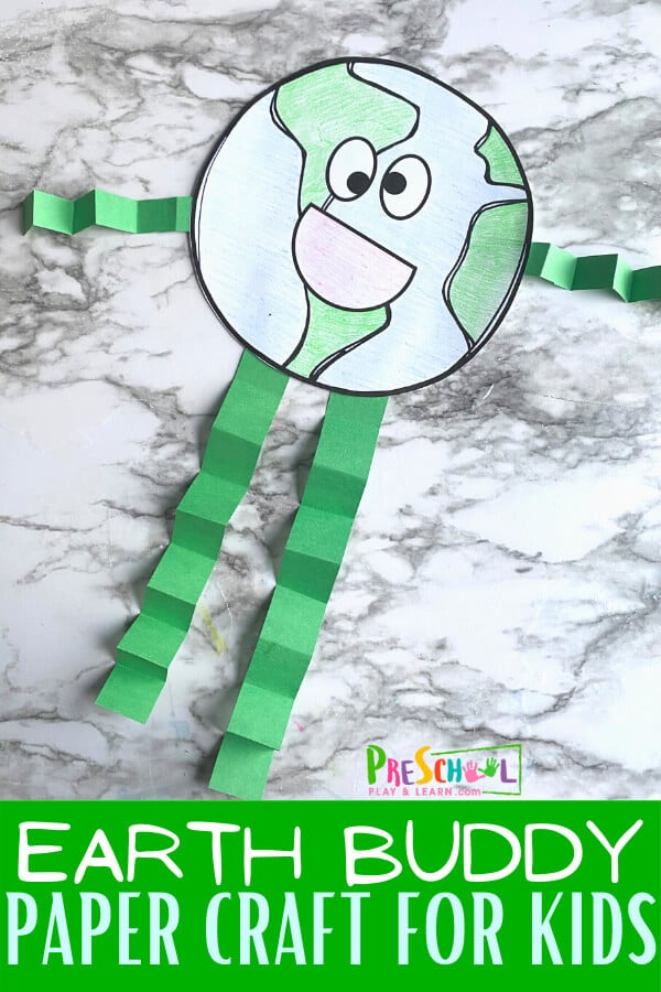 Ð free printable happy earth day craft for preschoolers