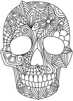 Skull coloring pages coloring pages to print coloring pages