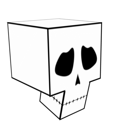 Skull papercraft free printable papercraft templates