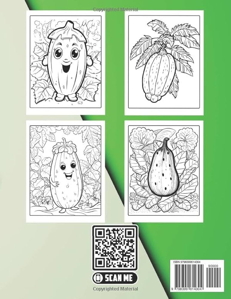 Papaya coloring book for kids an adult by guece oswald