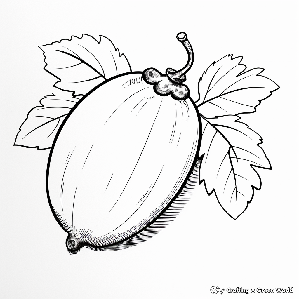 Fruit coloring pages