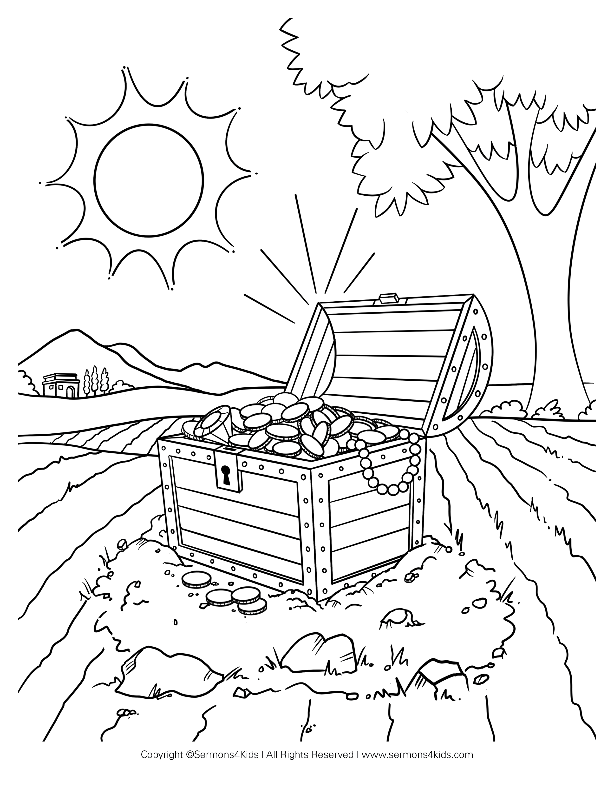 Treasure in the field childrens sermons from ser