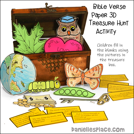 Treasure bible crafts for children