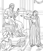 Parable of the hidden treasure coloring page free printable coloring pages