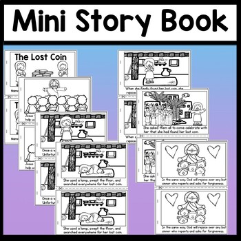 The parable of the lost coin activities craft coloringparables of jesus