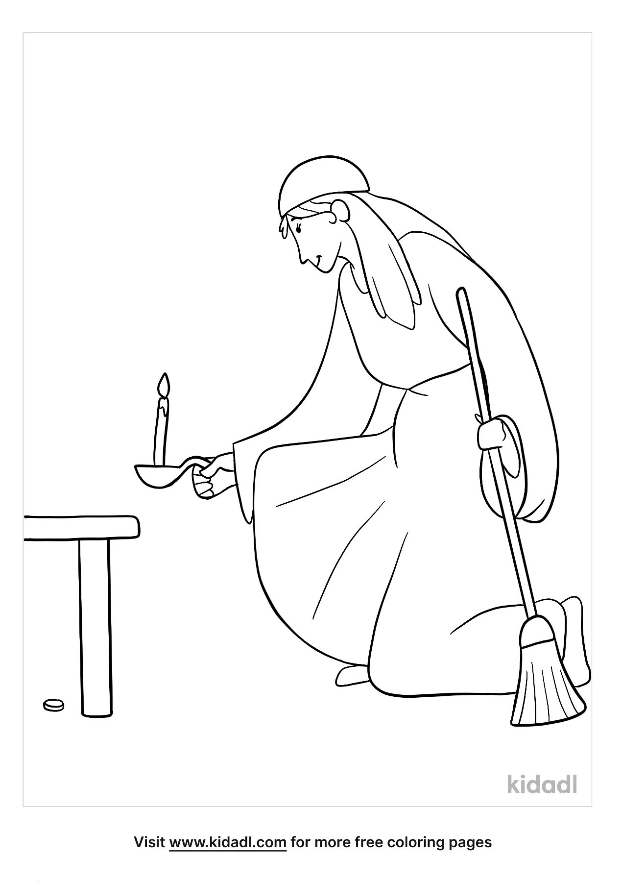 Free parable of the lost coin coloring page coloring page printables