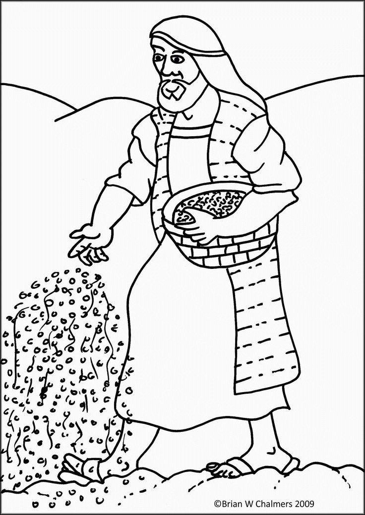 Free parable of the sower coloring page download free parable of the sower coloring page png images free cliparts on clipart library