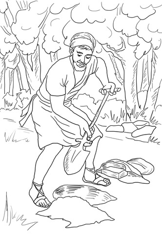 Parable of the talents coloring page free printable coloring pages