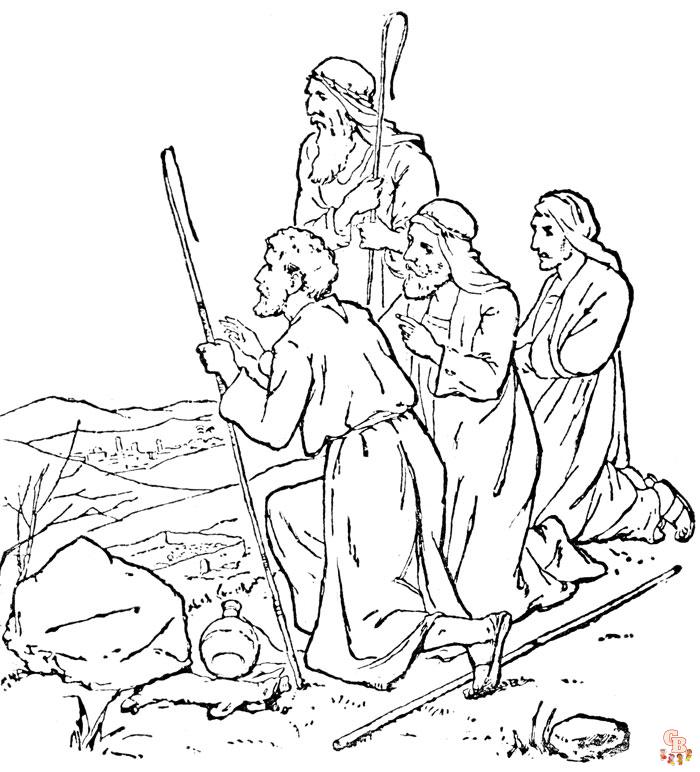 Bible coloring pages fun and educational for kids