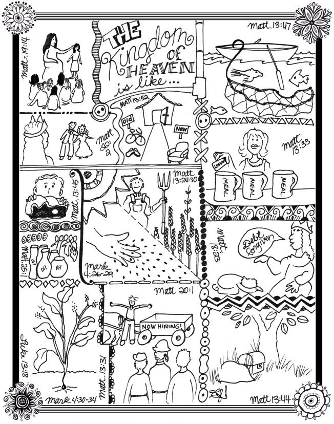 The gospel parables the parable of the wheat and tares parables coloring pages bible coloring pages