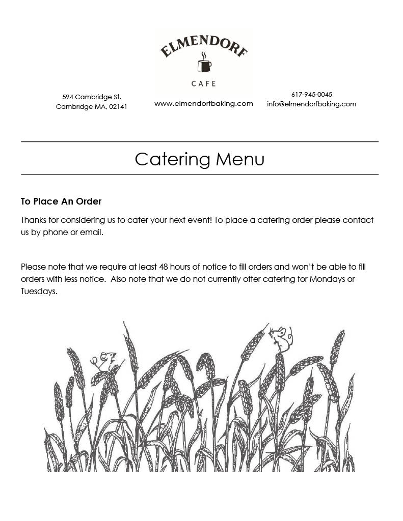 Catering