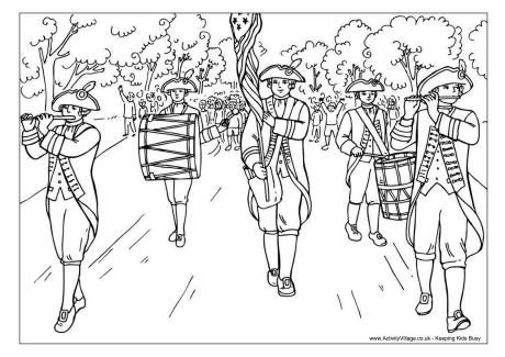 Fourth of july parade colouring page coloring pages colouring pages bear coloring pages