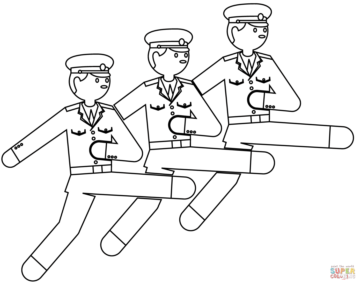 Parade coloring page free printable coloring pages