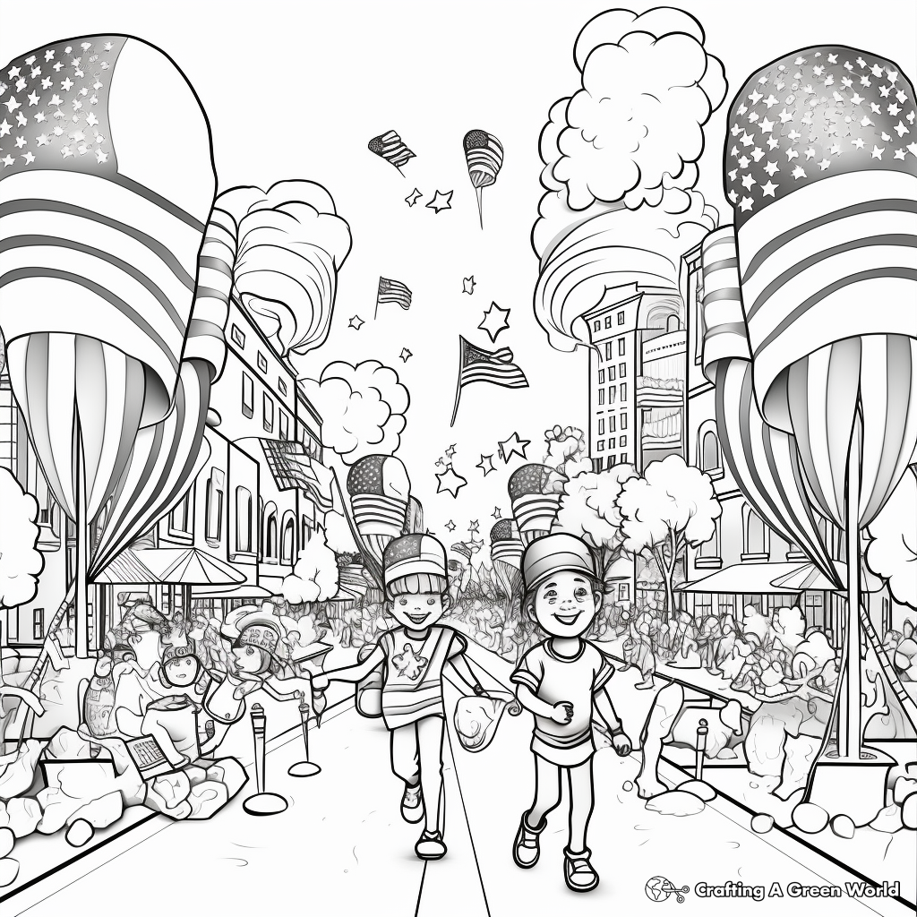 Memorial day coloring pages