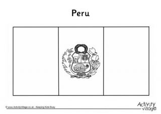 Paraguay flag louring page