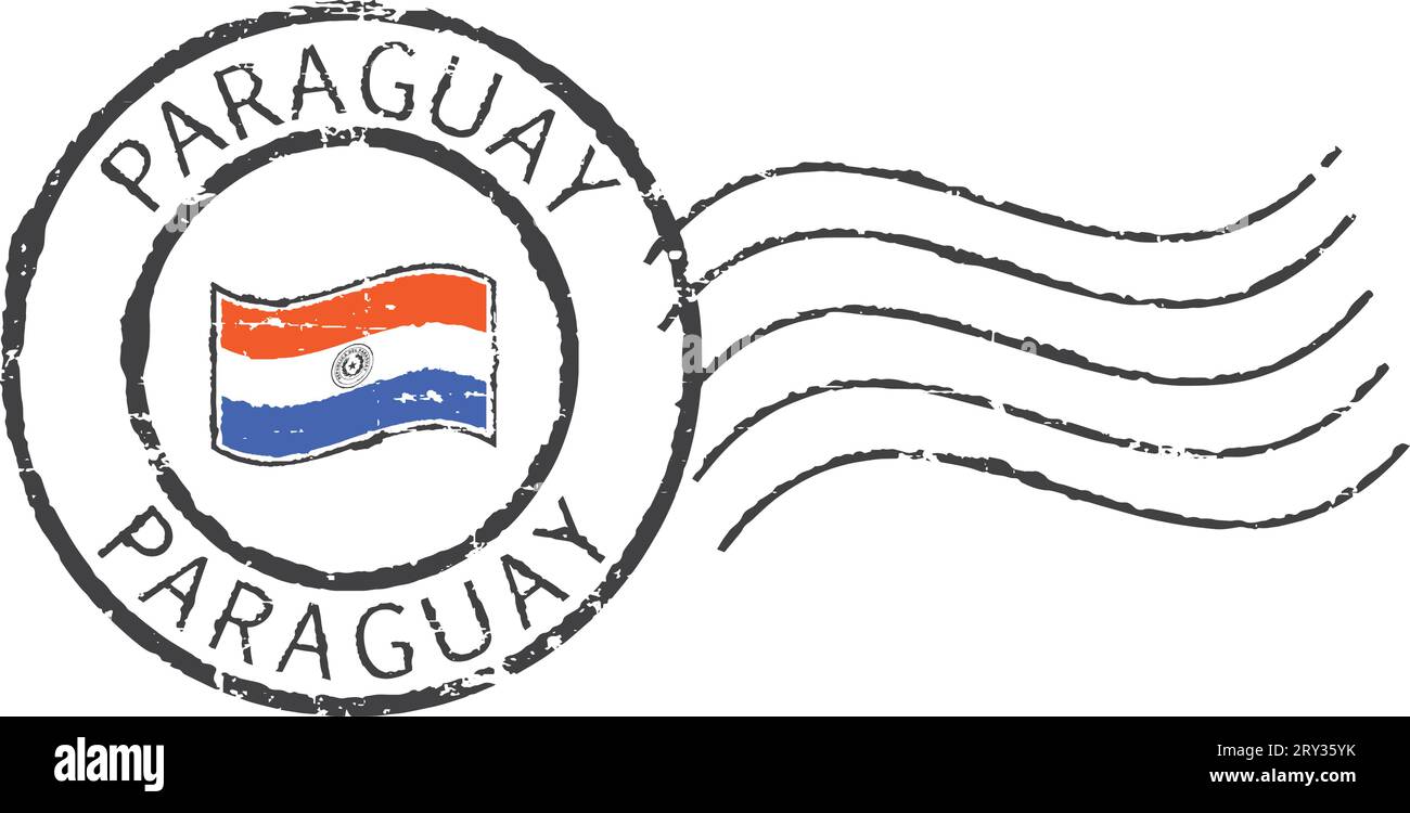 Paraguay flag stock vector images