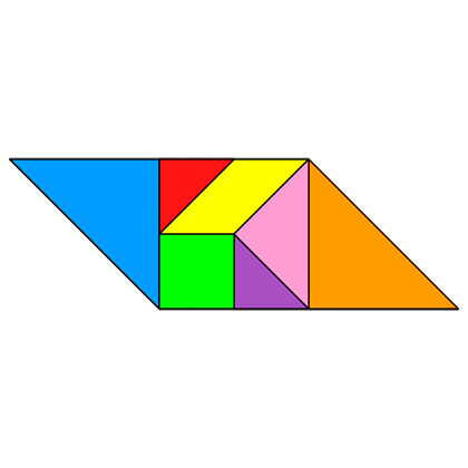 Tangram parallelogram