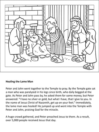 Stories from the book of acts for children