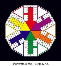 Parcheesi over royalty