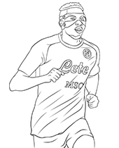 Football coloring pages soccer â