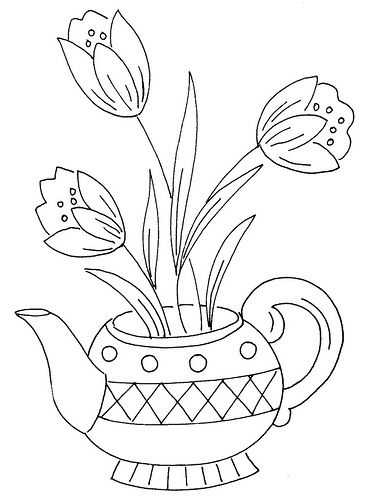 Flowers embroidery patterns vintage embroidery patterns hand embroidery