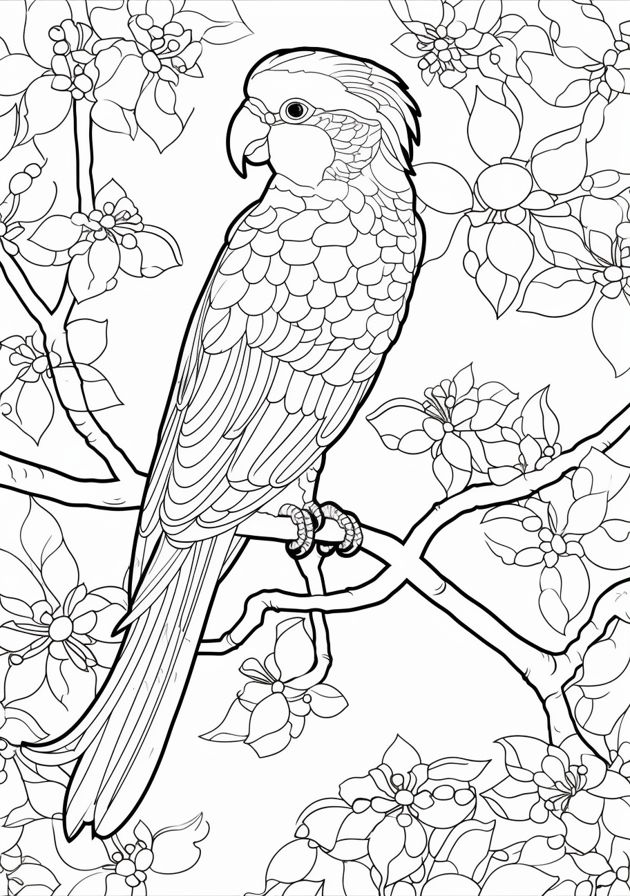 Bird coloring s free printable creative sheets coloring