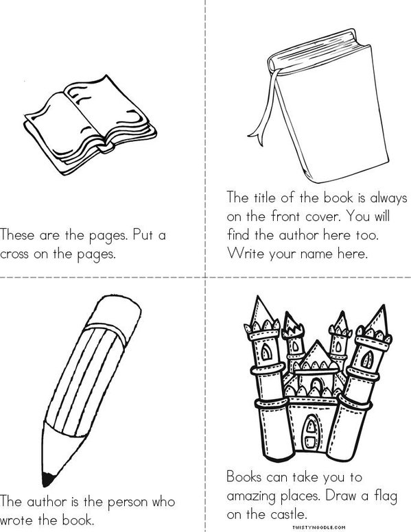 The parts of a book