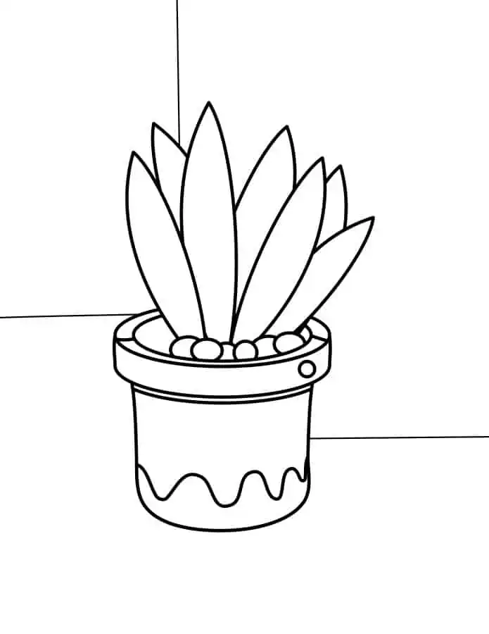 Coloring pages of plants âfor free