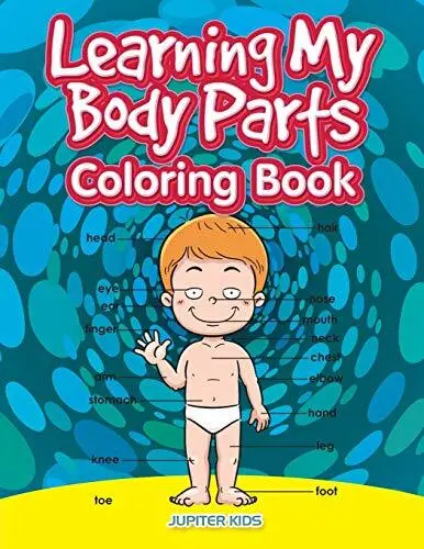 Learning my body parts loring book jupiter kids new book