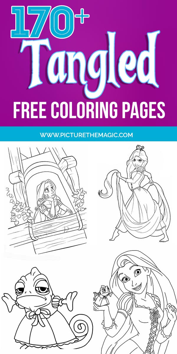 Updated free tangled coloring pages