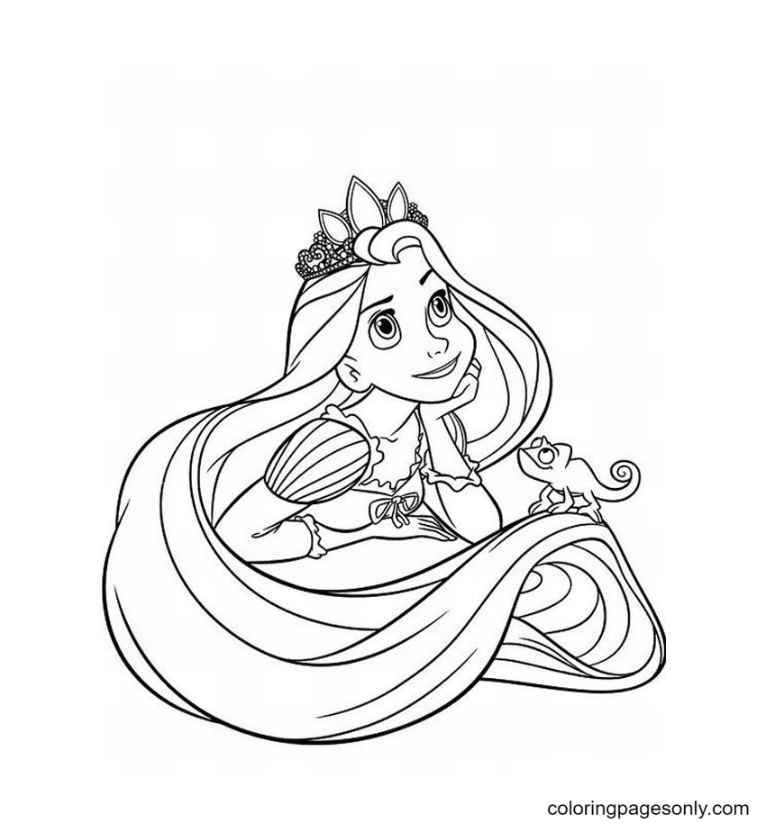 Princess coloring pages printable for free download