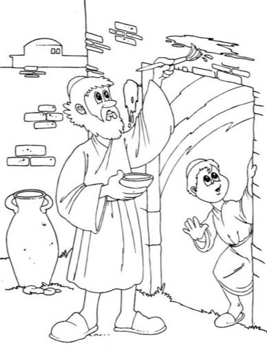 Passover coloring page in sunday school coloring pages coloring pages bible crafts