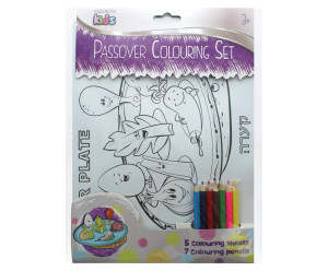 Passover coloring set buy at the jewish school supply pany