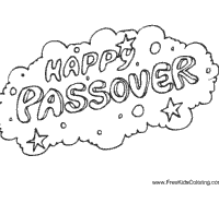 Passover coloring pages