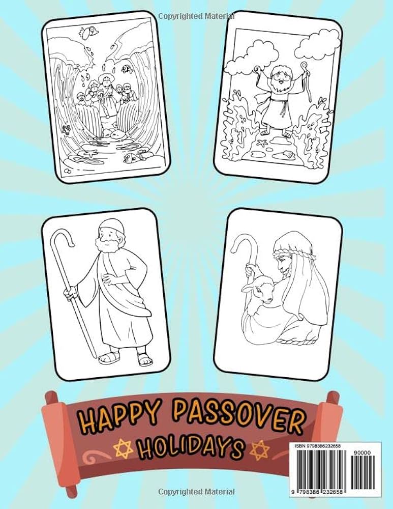 Passover is ing passover coloring book for kids activety book teddler passover coloring book for gift jewish holiday gift for baby passover coloring book for children of all ages ox