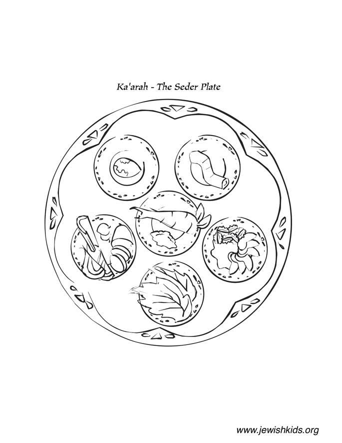 Passover coloring pages