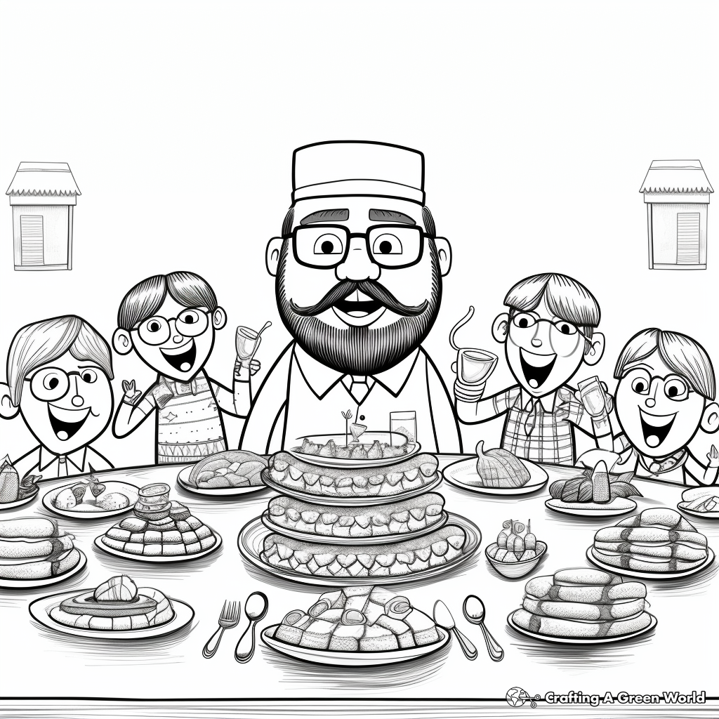 Passover coloring pages