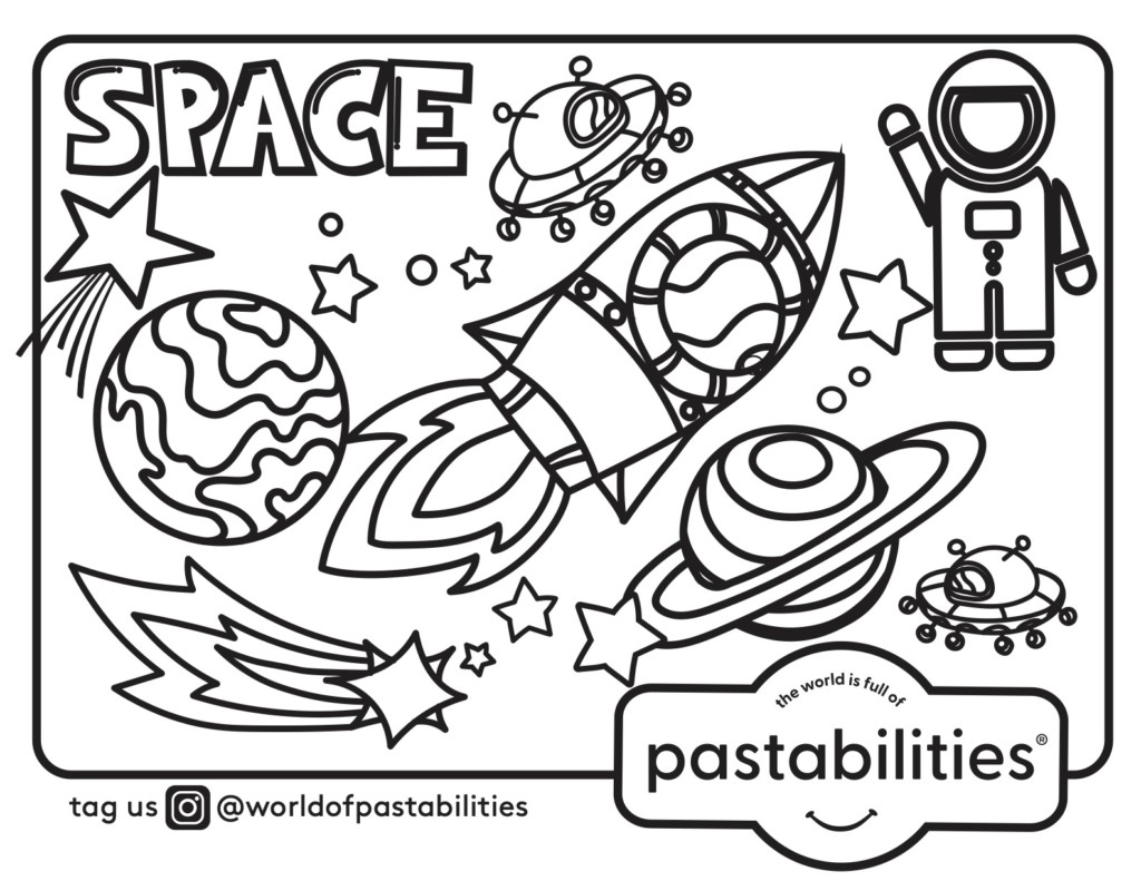 Family fun free coloring pages pastabilities