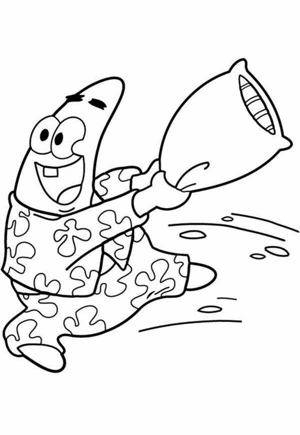 Patrick star coloring pages