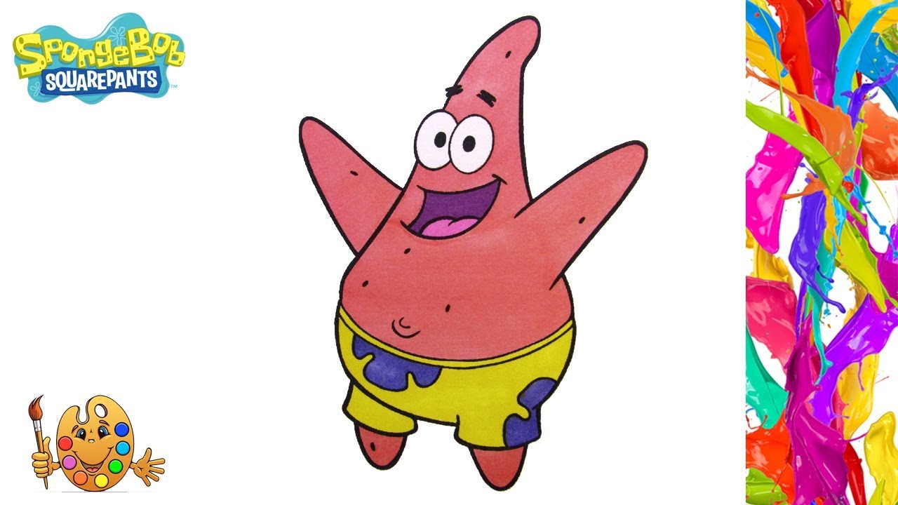 Coloring spongebob squarepants patrick star coloring pages coloring book