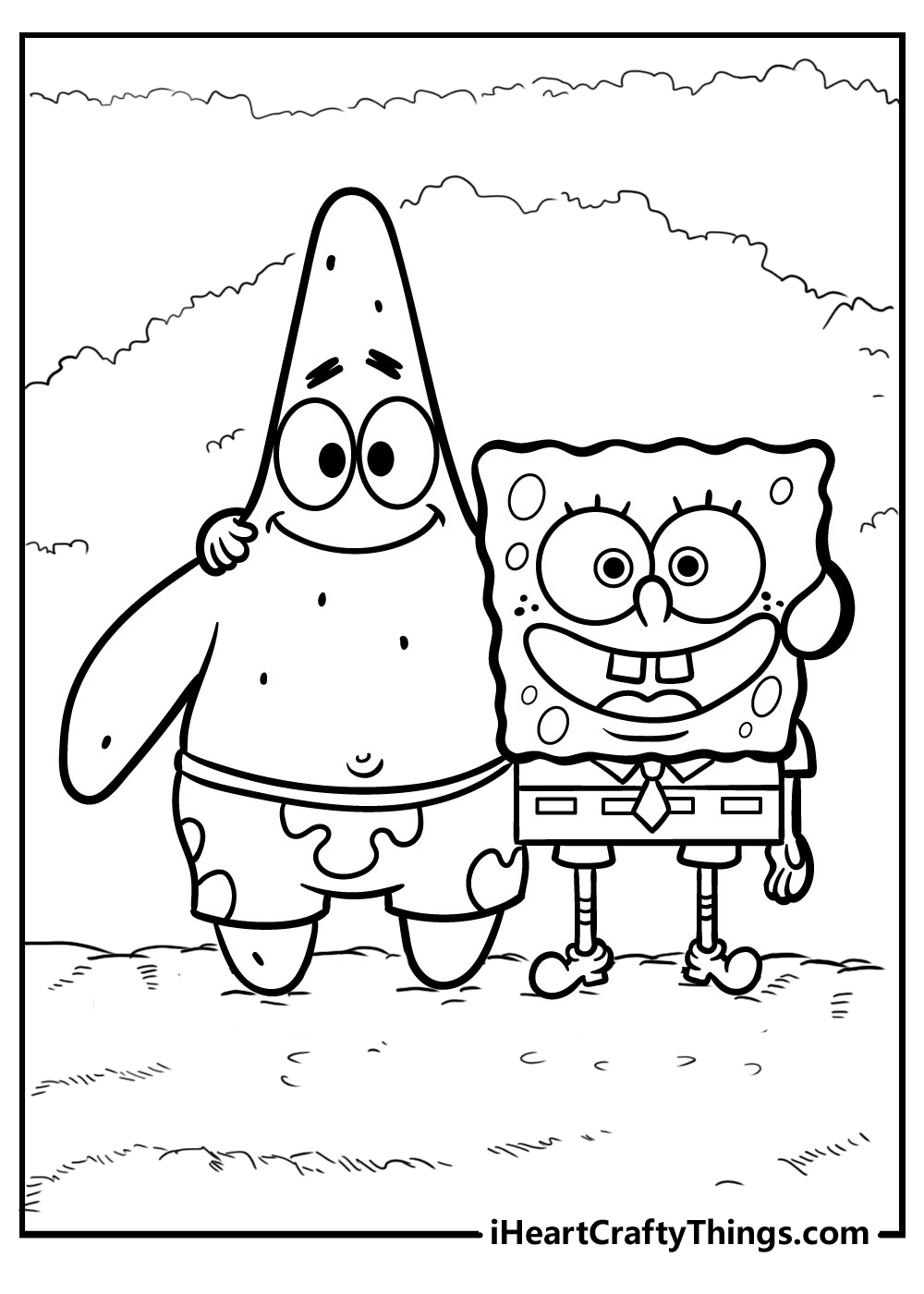 Super fun spongebob coloring pages updated