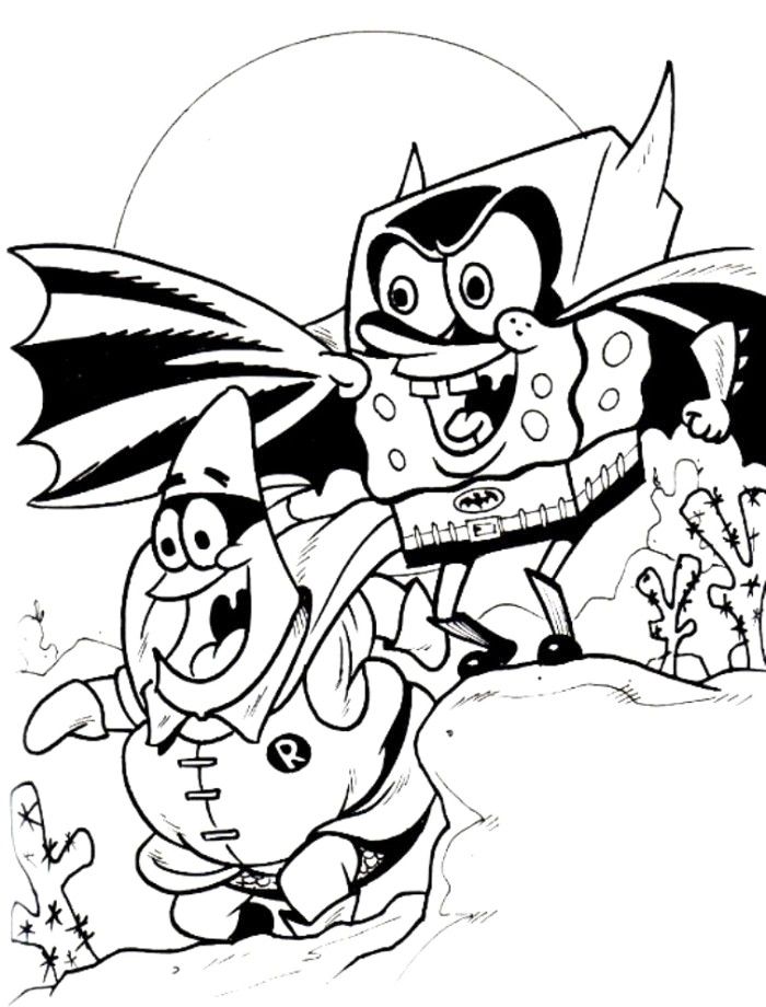 Patrick star coloring pages