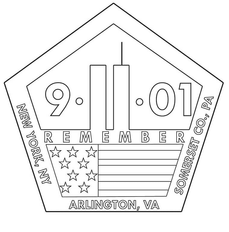 Patriot day coloring pages printable for free download