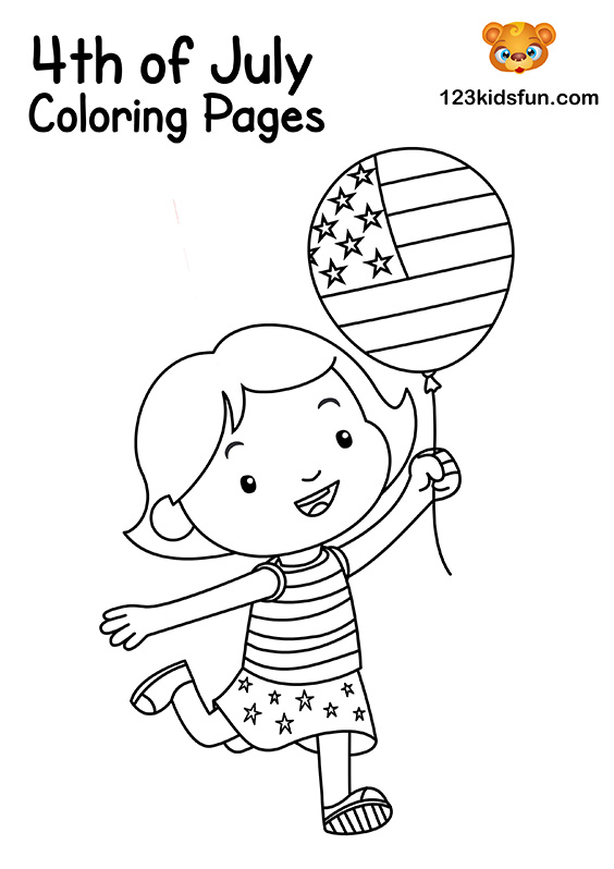 Th of july coloring pages for kids kids fun apps